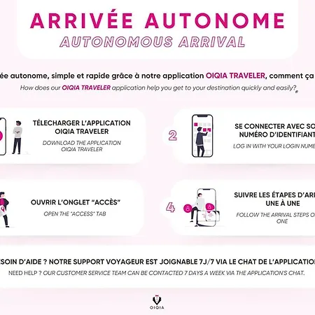 La Moana ~ Arrivee Autonome ~ 2 Personnes Apartmán *